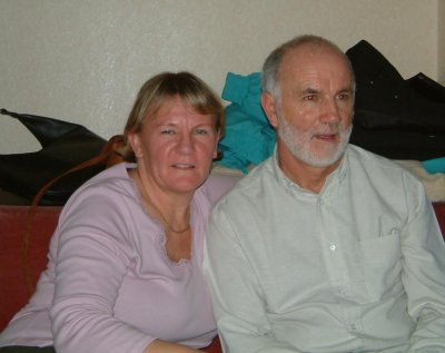 Paddy Kennedy and wife